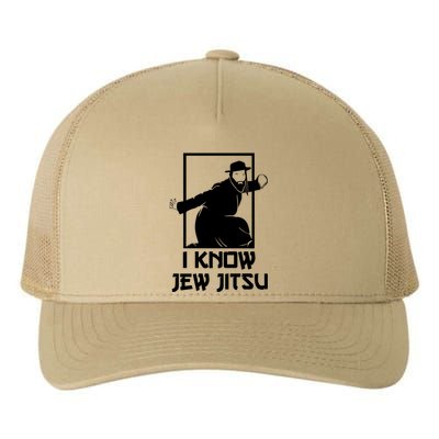 I Know Jew Jitsu | Funny Jiu Jitsu Yupoong Adult 5-Panel Trucker Hat