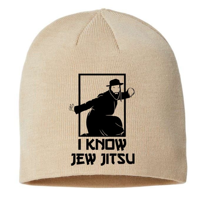 I Know Jew Jitsu | Funny Jiu Jitsu Sustainable Beanie