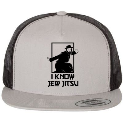 I Know Jew Jitsu | Funny Jiu Jitsu Flat Bill Trucker Hat