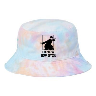 I Know Jew Jitsu | Funny Jiu Jitsu Tie Dye Newport Bucket Hat