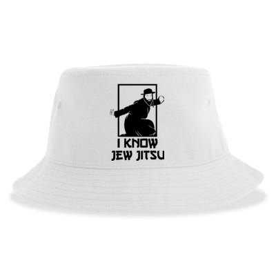 I Know Jew Jitsu | Funny Jiu Jitsu Sustainable Bucket Hat