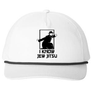 I Know Jew Jitsu | Funny Jiu Jitsu Snapback Five-Panel Rope Hat