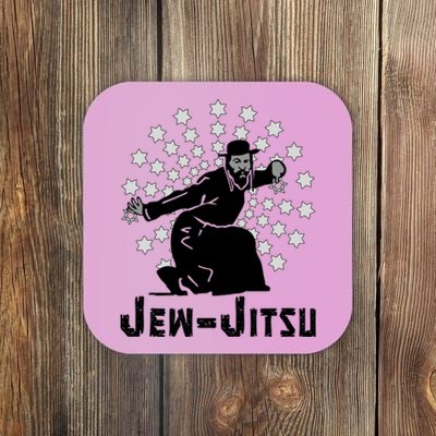 I Know Jew Jitsu Shirts Jew Jitsu Jiu Jitsu Martial Arts Coaster