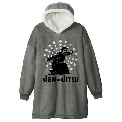 I Know Jew Jitsu Shirts Jew Jitsu Jiu Jitsu Martial Arts Hooded Wearable Blanket