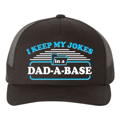 I Keep My Jokes In A DadABase Yupoong Adult 5-Panel Trucker Hat