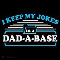 I Keep My Jokes In A DadABase Hooded Wearable Blanket