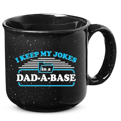 I Keep My Jokes In A DadABase 15oz Campfire Ceramic Mug