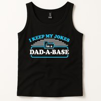 I Keep My Jokes In A DadABase Tank Top