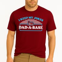 I Keep My Jokes In A DadABase Performance Shirt