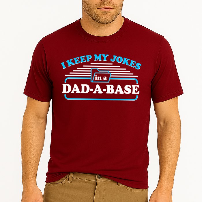 I Keep My Jokes In A DadABase Performance Shirt
