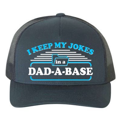 I Keep My Jokes In A DadABase Yupoong Adult 5-Panel Trucker Hat