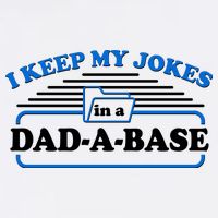 I Keep My Jokes In A DadABase Garment-Dyed Sweatshirt
