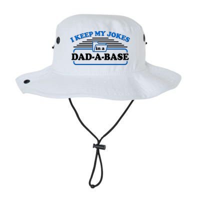 I Keep My Jokes In A DadABase Legacy Cool Fit Booney Bucket Hat