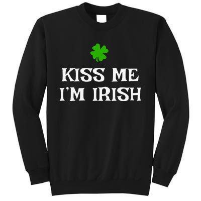 Irish Kiss Me Im Irish St Patricks Day Sweatshirt