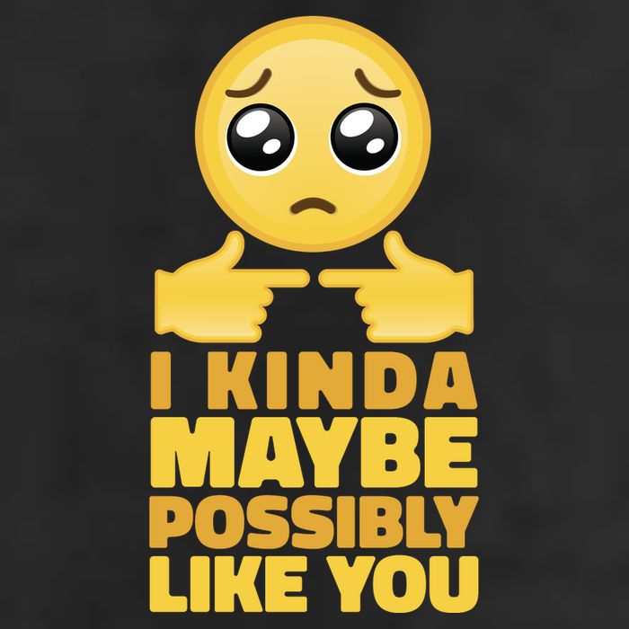 I Kind Maybe Possibly Like You Emoji Cool Comfort Performance Bucket Hat