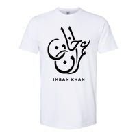 Imran Khan Name Pti Arabic Art Calligraphy Pakistan Softstyle CVC T-Shirt