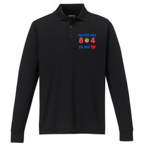 Imran Khan Number Qaidi No 804 Is Our Love Pti Supporter Performance Long Sleeve Polo