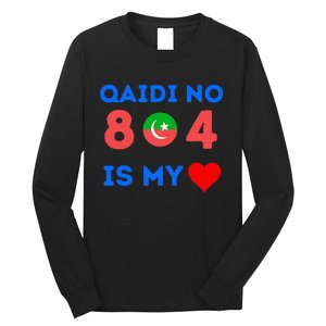 Imran Khan Number Qaidi No 804 Is Our Love Pti Supporter Long Sleeve Shirt