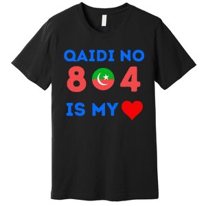 Imran Khan Number Qaidi No 804 Is Our Love Pti Supporter Premium T-Shirt