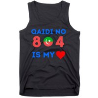 Imran Khan Number Qaidi No 804 Is Our Love Pti Supporter Tank Top