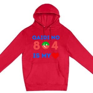 Imran Khan Number Qaidi No 804 Is Our Love Pti Supporter Premium Pullover Hoodie