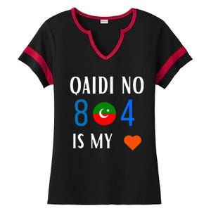 Imran Khan Number Qaidi No 804 Is Our Love Pti Supporter Ladies Halftime Notch Neck Tee