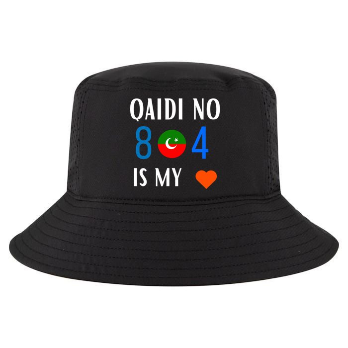 Imran Khan Number Qaidi No 804 Is Our Love Pti Supporter Cool Comfort Performance Bucket Hat