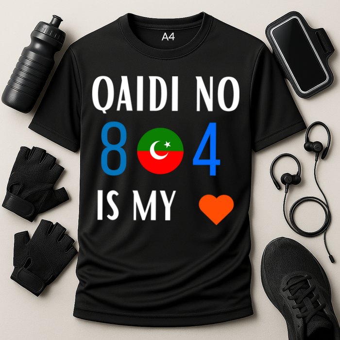 Imran Khan Number Qaidi No 804 Is Our Love Pti Supporter Cooling Performance Crew T-Shirt