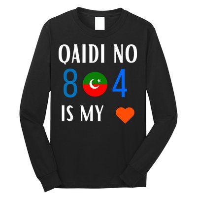 Imran Khan Number Qaidi No 804 Is Our Love Pti Supporter Long Sleeve Shirt