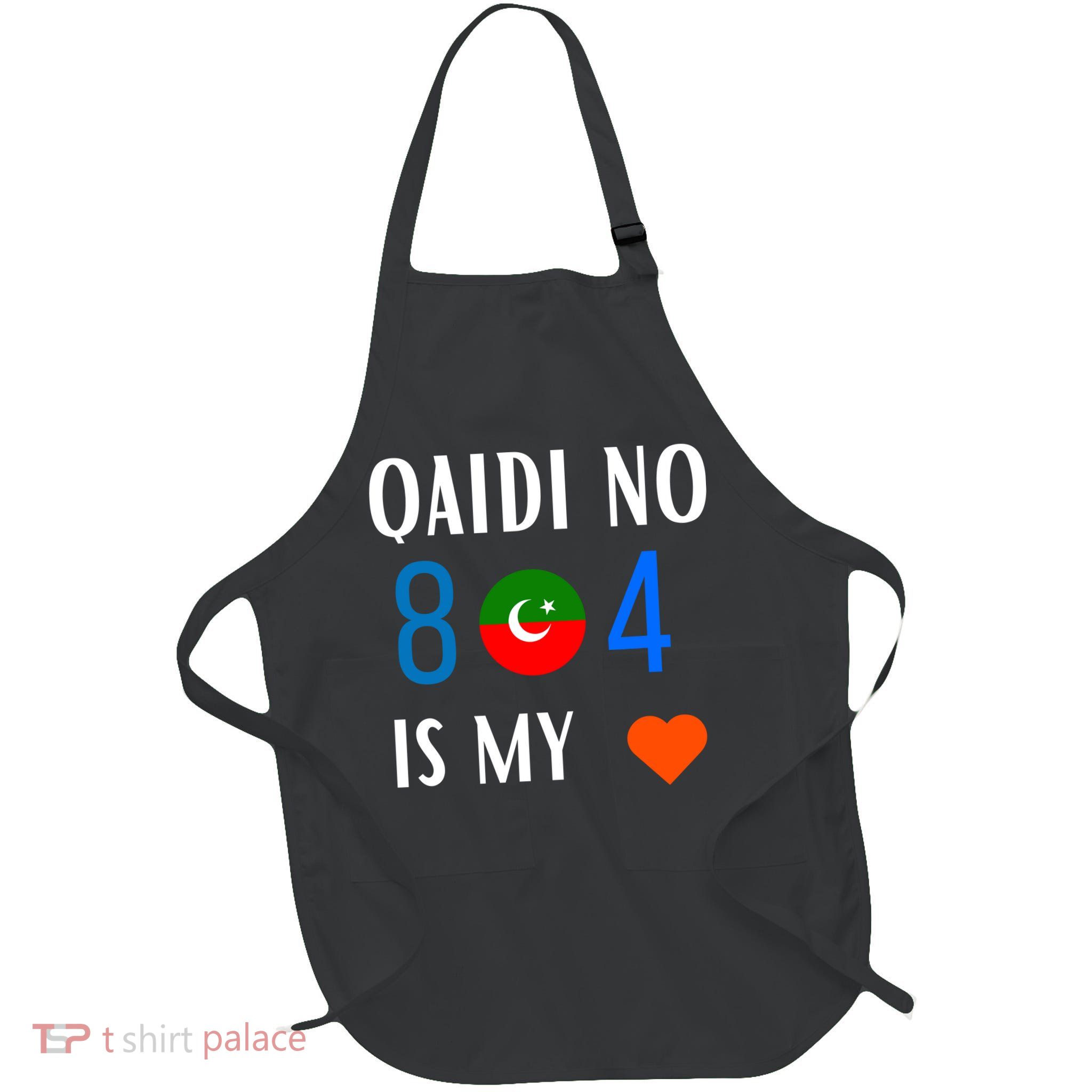 Imran Khan Number Qaidi No 804 Is Our Love Pti Supporter Apron
