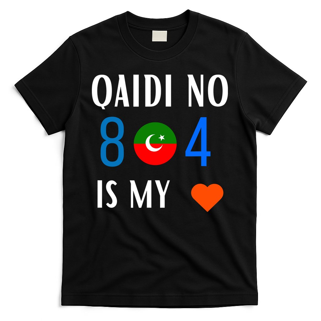 Imran Khan Number Qaidi No 804 Is Our Love Pti Supporter T-Shirt