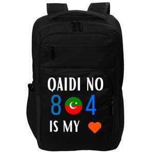 Imran Khan Number Qaidi No 804 Is Our Love Pti Supporter Impact Tech Backpack