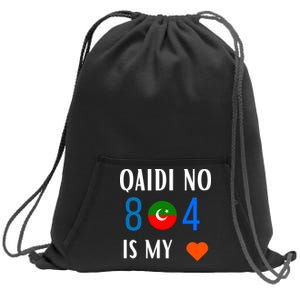 Imran Khan Number Qaidi No 804 Is Our Love Pti Supporter Sweatshirt Cinch Pack Bag