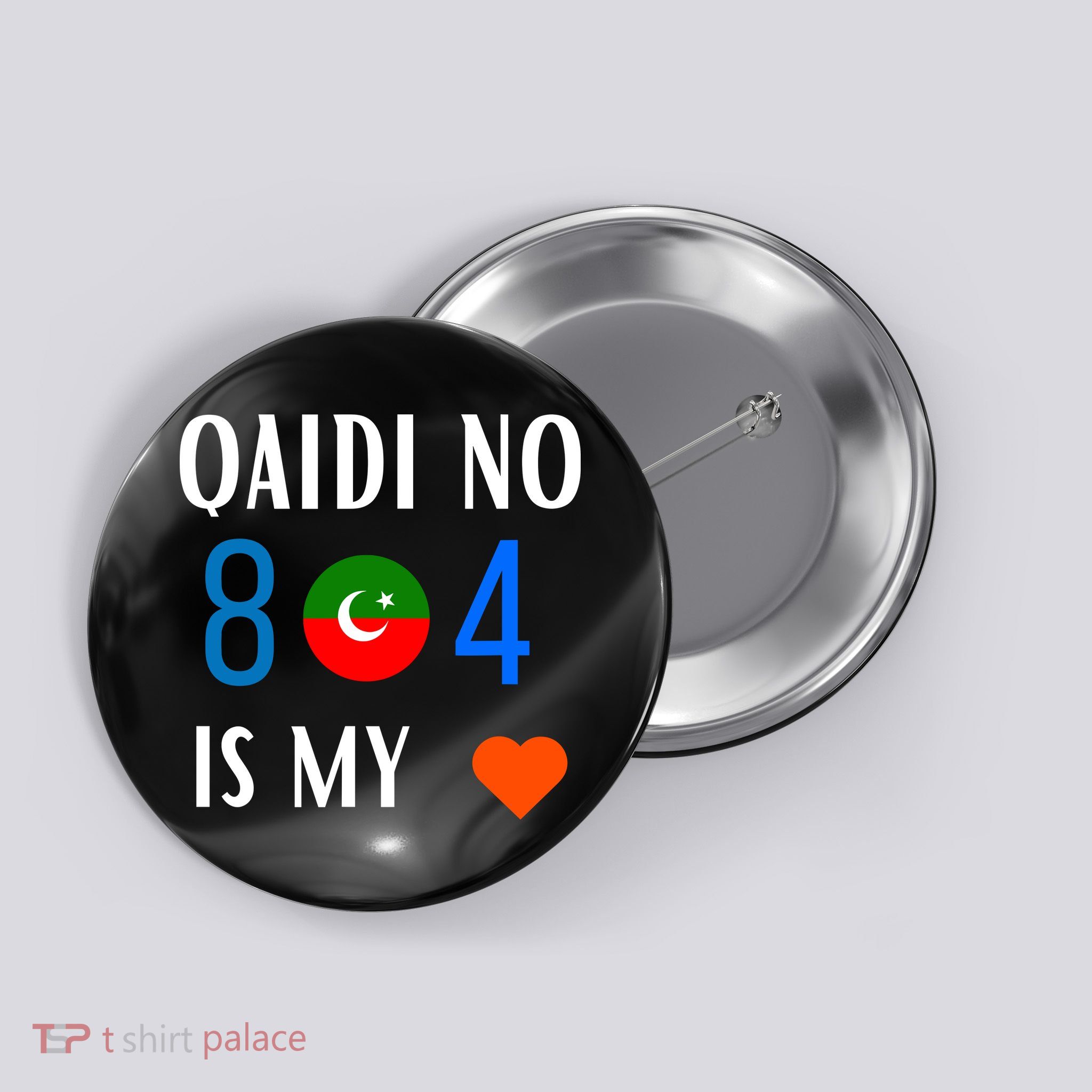 Imran Khan Number Qaidi No 804 Is Our Love Pti Supporter Button