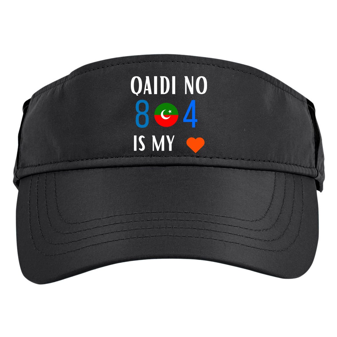 Imran Khan Number Qaidi No 804 Is Our Love Pti Supporter Adult Drive Performance Visor