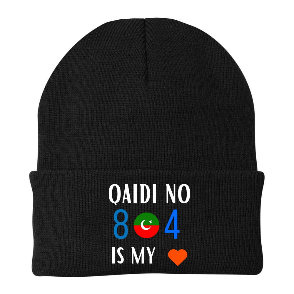 Imran Khan Number Qaidi No 804 Is Our Love Pti Supporter Beanie