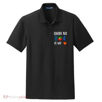 Imran Khan Number Qaidi No 804 Is Our Love Pti Supporter Dry Zone Grid Polo