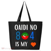 Imran Khan Number Qaidi No 804 Is Our Love Pti Supporter 25L Jumbo Tote