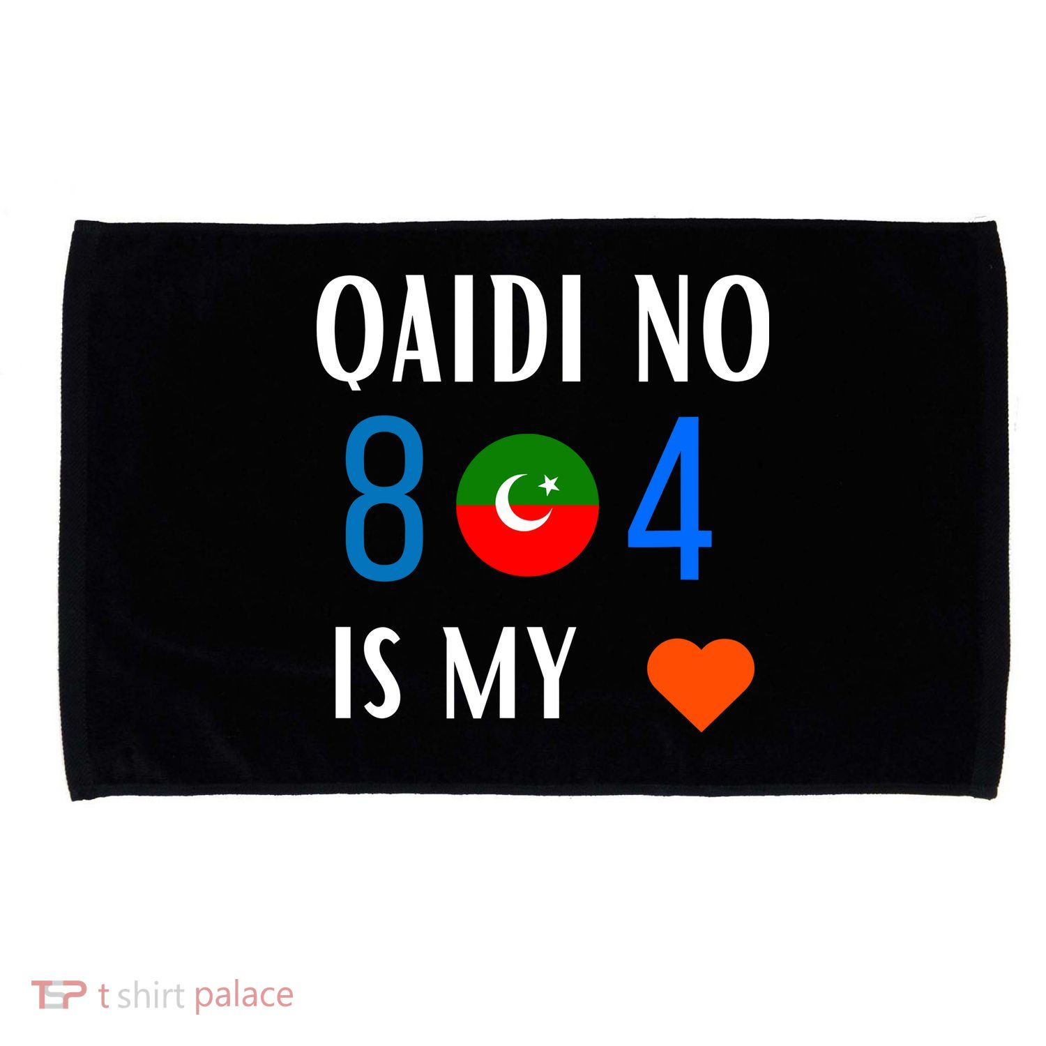 Imran Khan Number Qaidi No 804 Is Our Love Pti Supporter Microfiber Hand Towel