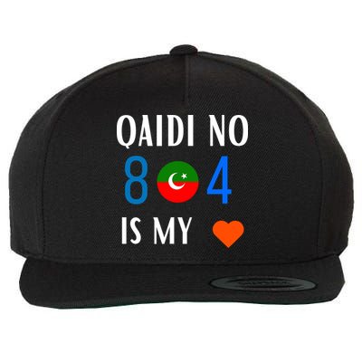 Imran Khan Number Qaidi No 804 Is Our Love Pti Supporter Wool Snapback Cap