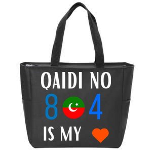 Imran Khan Number Qaidi No 804 Is Our Love Pti Supporter Zip Tote Bag