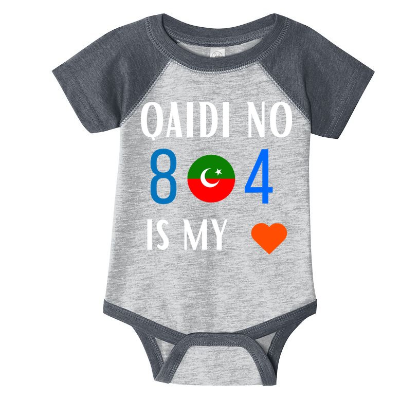 Imran Khan Number Qaidi No 804 Is Our Love Pti Supporter Infant Baby Jersey Bodysuit