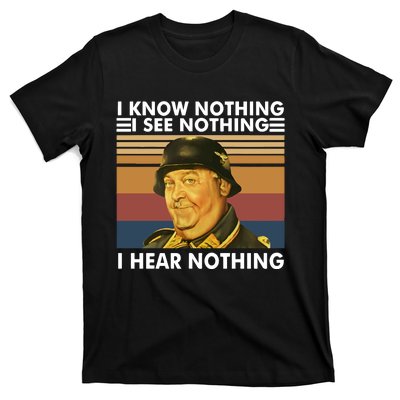 I Know Nothing See Nothing Hear Nothing Vintage T-Shirt