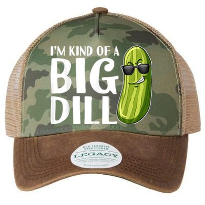 I'm Kind Of A Big Dill Funny Pickle Legacy Tie Dye Trucker Hat