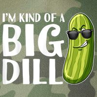 I'm Kind Of A Big Dill Funny Pickle Legacy Tie Dye Trucker Hat
