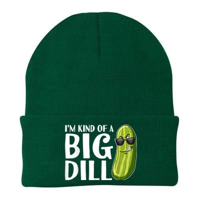 I'm Kind Of A Big Dill Funny Pickle Knit Cap Winter Beanie