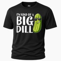 I'm Kind Of A Big Dill Funny Pickle Cooling Performance Crew T-Shirt