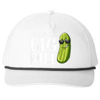 I'm Kind Of A Big Dill Funny Pickle Snapback Five-Panel Rope Hat