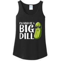 I'm Kind Of A Big Dill Funny Pickle Ladies Essential Tank