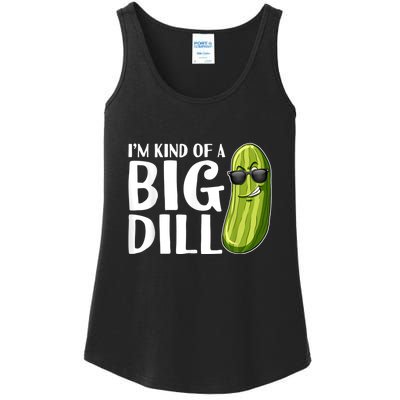 I'm Kind Of A Big Dill Funny Pickle Ladies Essential Tank